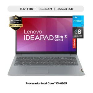 LENOVO IDEAPAD SLIM 3 15IAN8 INTEL CORE I3-N305 / 8GB / 256GB
