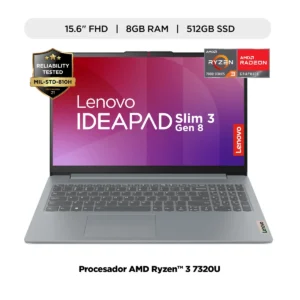 LENOVO IDEAPAD SLIM 3 15AMN8, AMD RYZEN 3 7320U 15.6 FHD
